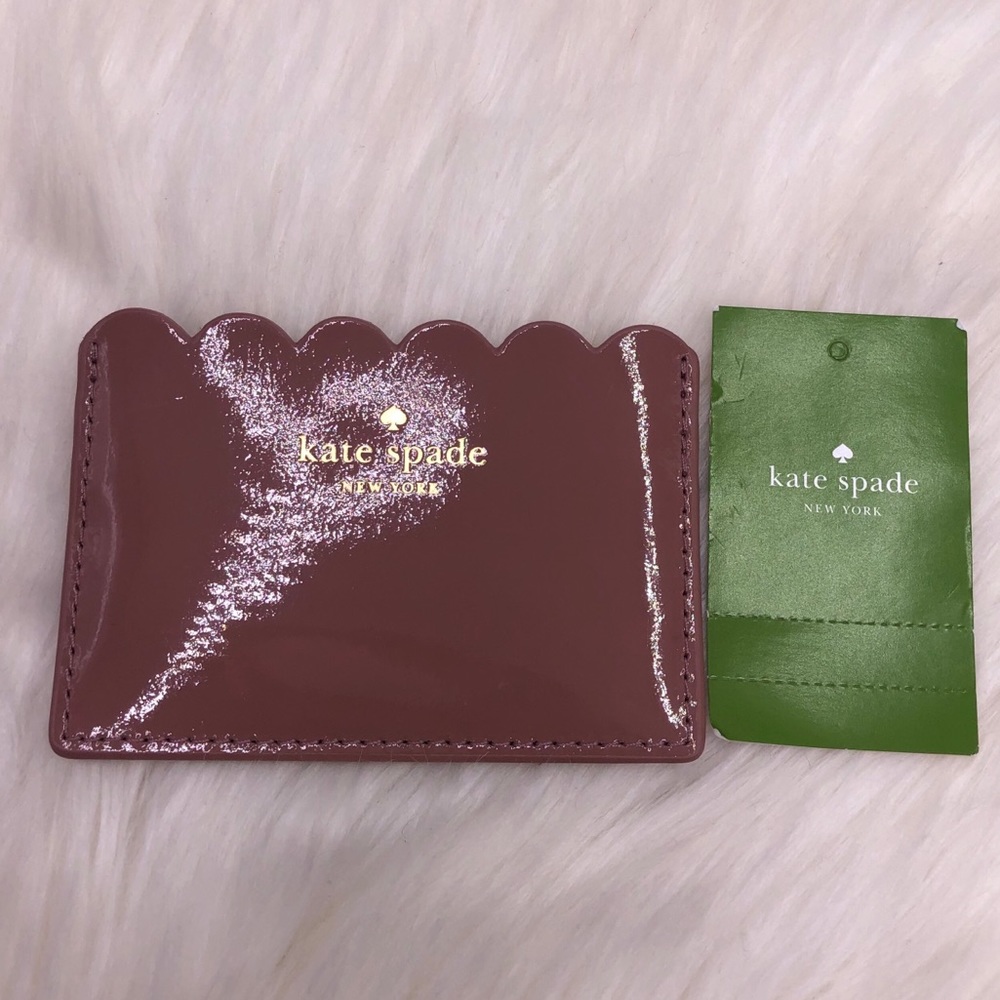 Kate spade lily avenue patent card holder wallet